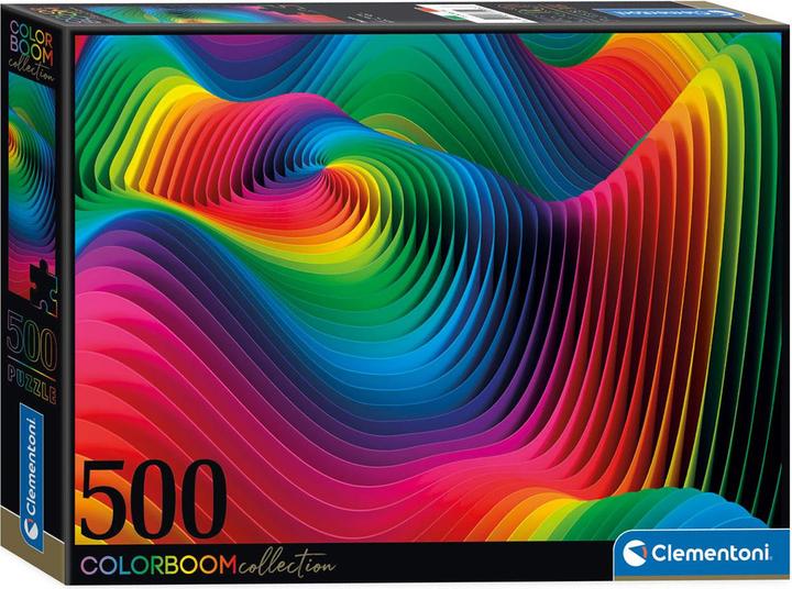 Image du produit Clementoni Puzzle Waves Colorboom 500 pcs. (500 pièces)