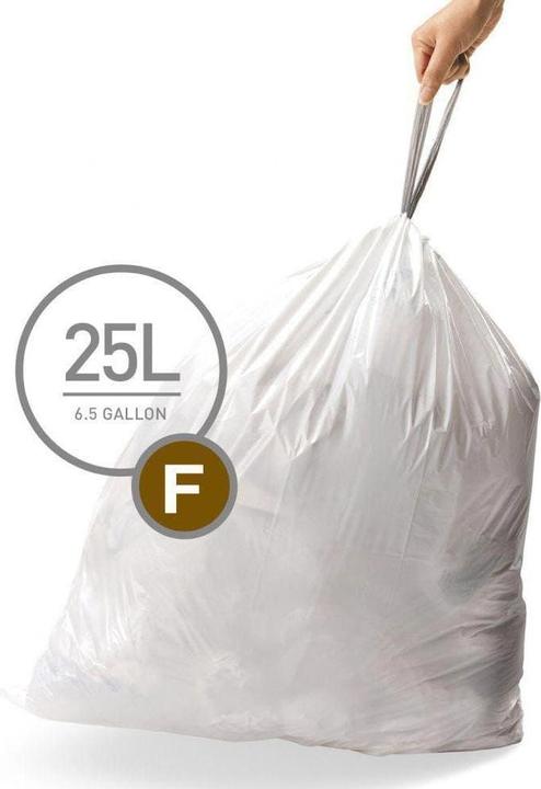 Actual product image Simplehuman Garbage bag (20 x, 25 l)
