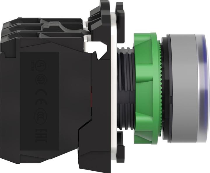Actual product image Schneider Electric Schneider illuminated pushbutton XB5AW36G5C0compl plastic tactile blue