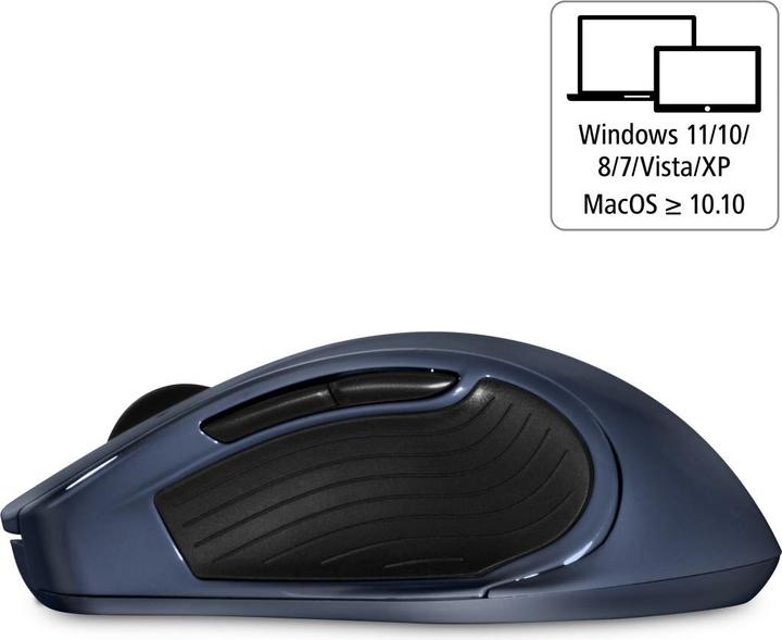 Actual product image Hama MW-800 V2 Mouse right RF Wireless Laser 3200 DPI (Wireless)