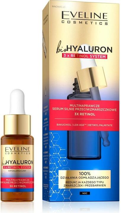 Actual product image Eveline Bio Hyaluron 3x Retinol System (18 ml)