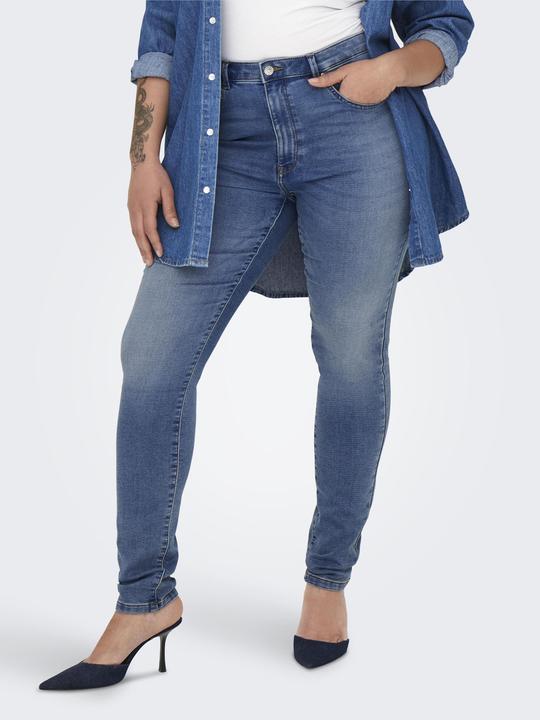 Actual product image Only CARFOREVER Hohe Taille Skinny Fit Jeans Skinny Jeans (W42/L30)