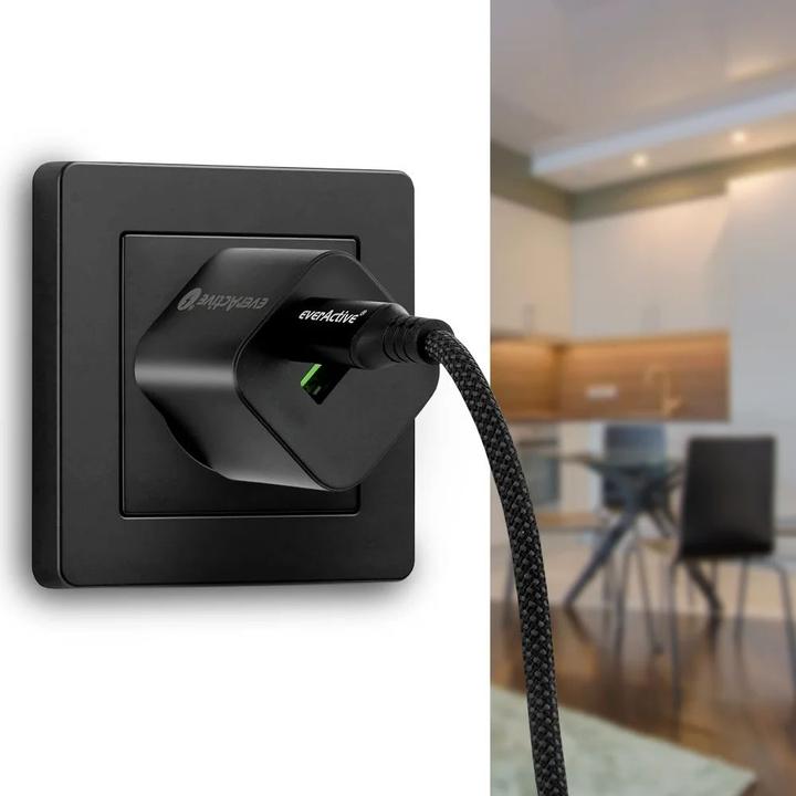 Produktbild Everactive USB C — USB C (2 m, USB 2.0, 60 W)