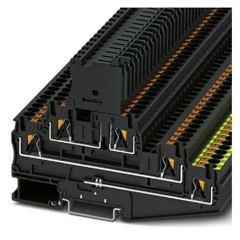 Phoenix Contact Grigio Pt 4-Pe/L/Hesiled 24 (5X20) 3002603 Terminale Passante Per Fusibili 0,20 Mm² 4 Mm² 50 Pz., Cavo + Spina Elettrica,