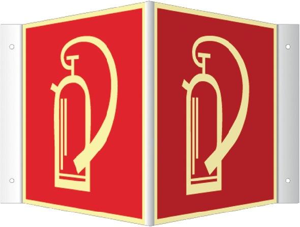 Image du produit HP Autozubehör Panneau d'angle L148xl148 mm blanko blanc pour transparents de présentation plastique