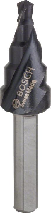 Produktbild Bosch Professional Zubehör Stufenbohrer HSS-AlTiN, 4 - 12 mm, 6 mm, 50 mm, 5 Stufen (6 mm)