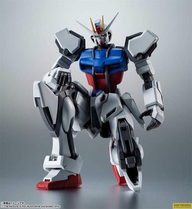 Produktbild Bandai Mobile Suit Gundam Seed figurine Robot Spirits (Side MS) GAT-X105 Strike Gundam ver. A.N.I.M.E. 12 c