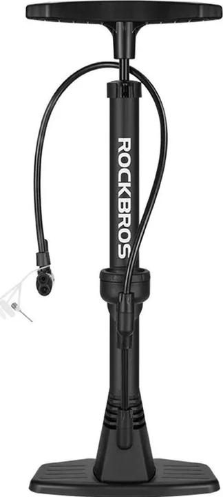 Actual product image Rockbros 42510001001 floor bicycle pump - black