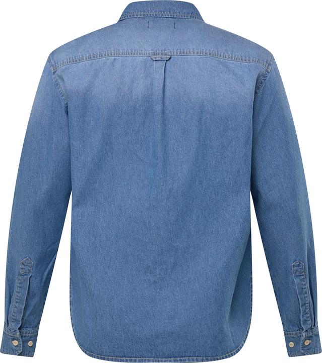 Produktbild John F. Gee Jeanshemd, Langarm, Kentkragen, Modern Fit (XL)