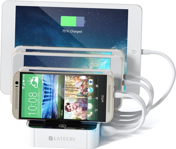 Actual product image Satechi 5-Port USB Charging Station Dock (10 W)