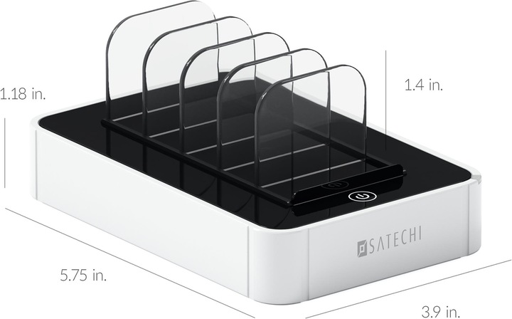 Actual product image Satechi 5-Port USB Charging Station Dock (10 W)