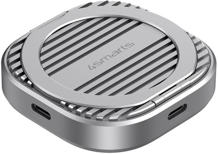 4smarts Magnetic SSD enclosure Kickstand MagSafe compatible grey