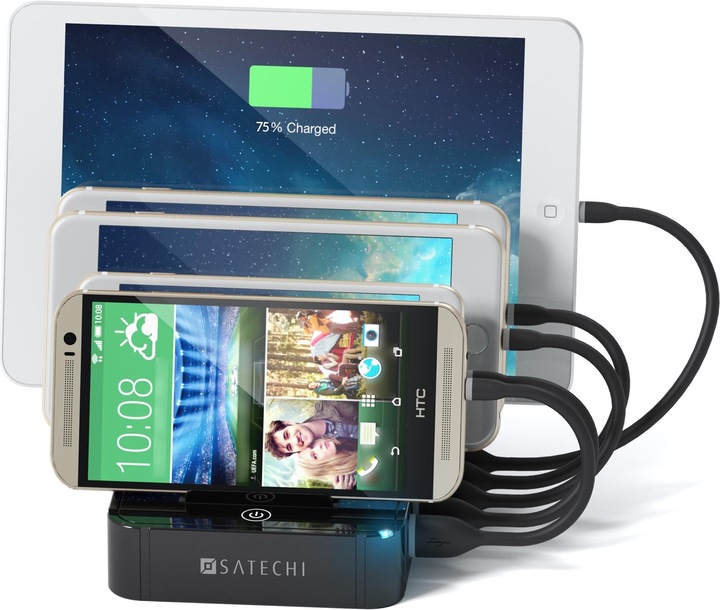 Actual product image Satechi 5-Port USB Charging Station Dock (10 W)