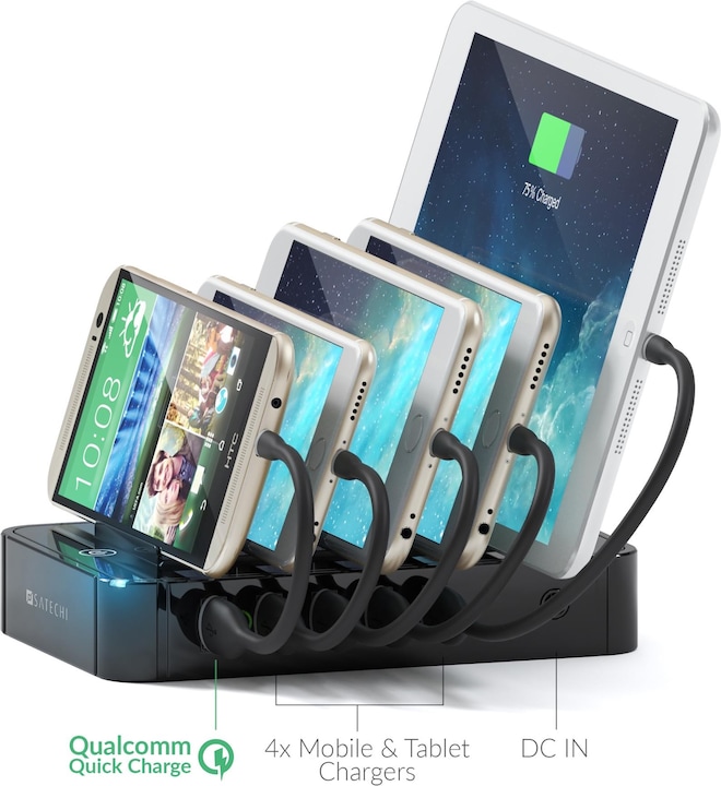 Actual product image Satechi 5-Port USB Charging Station Dock (10 W)