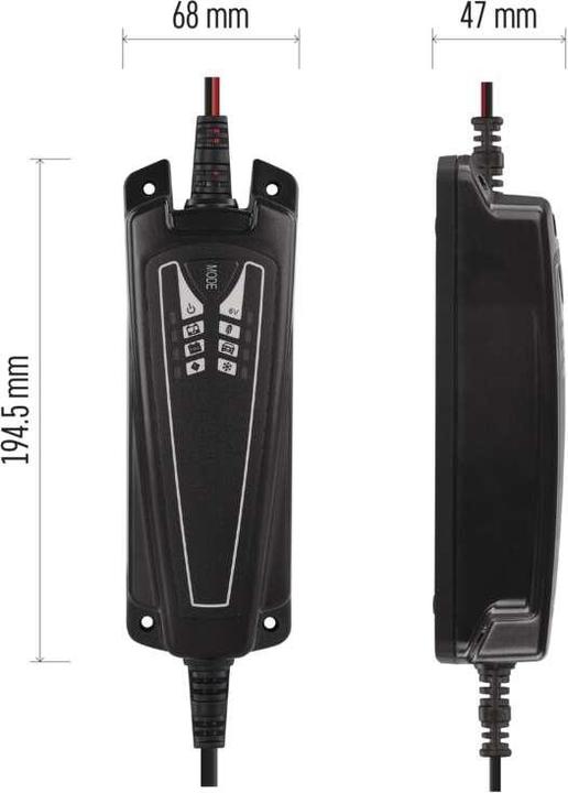 Immagine prodotto Emos Caricabatterie per auto 6/12V 4A (12V, 6V, 4 A)