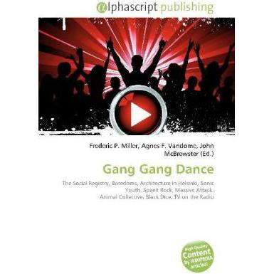 Thumbnail - Gang Gang Dance, Fachbücher