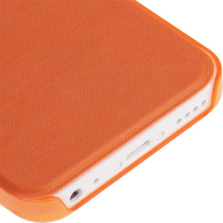 Actual product image König Design Mobile phone case with window for Apple iPhone 5C orange (Apple iPhone 5c)