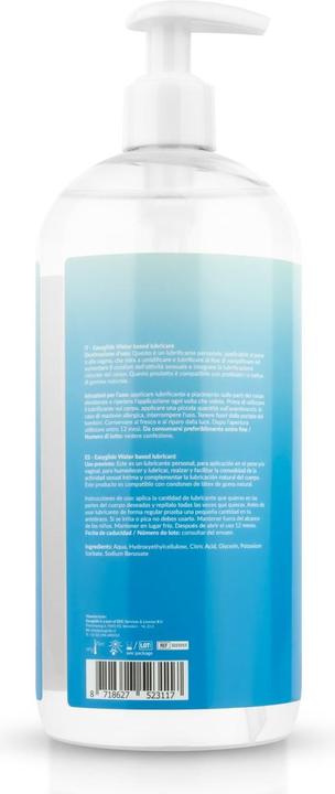 Actual product image EasyGlide Waterbased Lubricant (1000 ml)