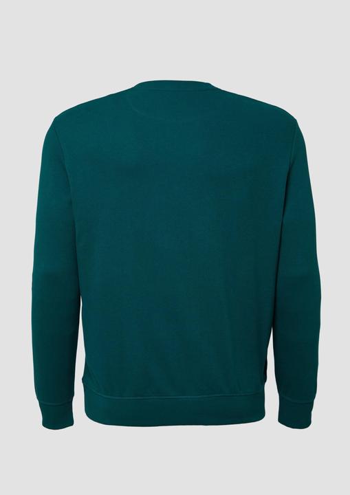 Produktbild s.Oliver Sweatshirt Wärmendes Sweatshirt mit Logo-Artwork (5XL)