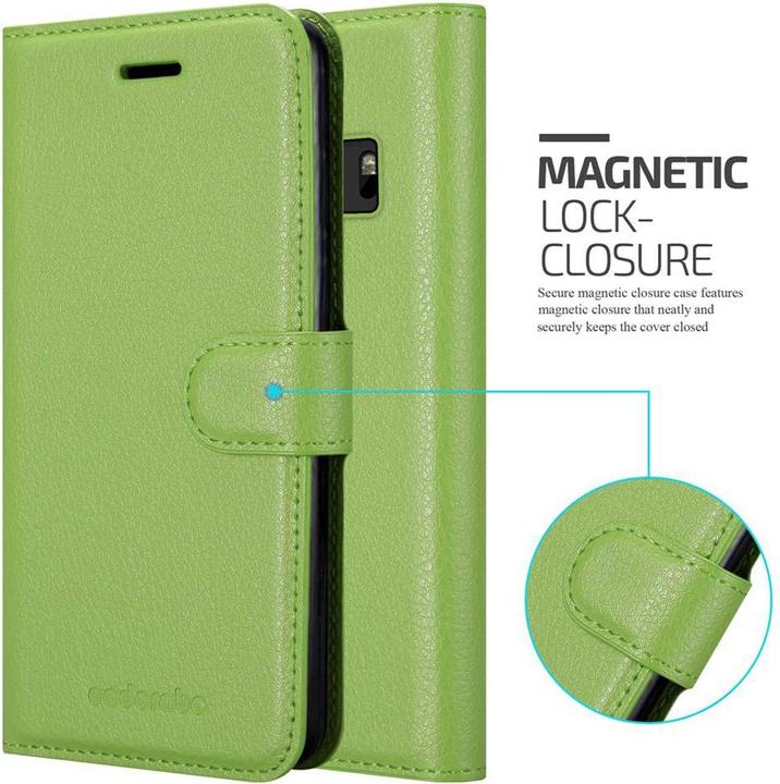 Actual product image Cadorabo Book with stand function cover (HTC One M10)