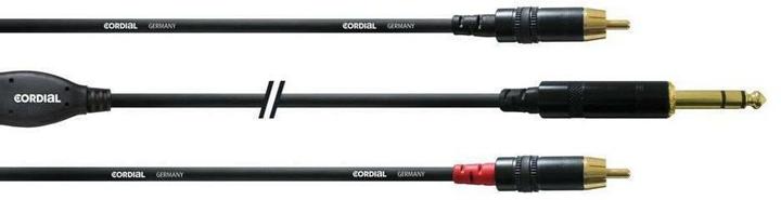 Image du produit Cordial Cfy 1,5 Vcc (1.50 m, Câble jack 6,3 mm, Câbles Cinch)