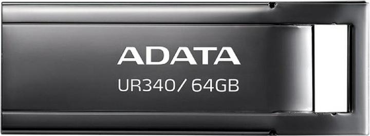 Actual product image Adata USB 64GB UR340 bk 3.2 Interface USB 3.2 Gen 1 (64 GB, USB-A)