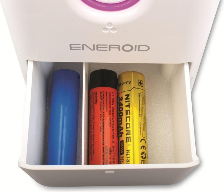 Image du produit Eneroid Chargeur de piles rondes (1 pcs, 18650, Chargeurs sans batterie)