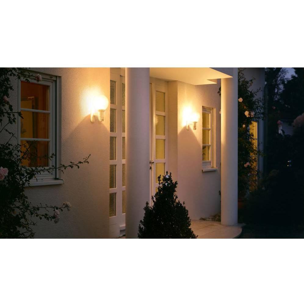 Thumbnail - Steinel, Fassadenbeleuchtung, Aussenwandleuchte mit Bewegung (E27, IP44)