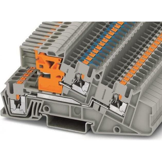 Thumbnail - Phoenix Contact Installationsetagenklemme, Elektronikkabel + Stecker, Grau