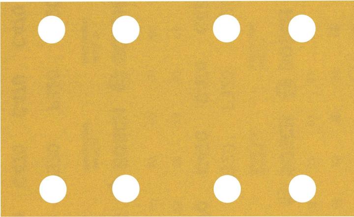 Produktbild Bosch Professional Zubehör EXPERT C470 Schleifpapier mit 8 Löchern für Schwingschleifer, 80 x 133 mm, G 320, 10-tlg. (320)