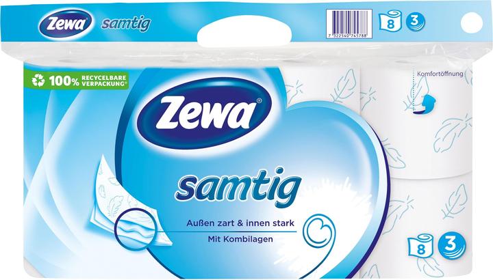 Produktbild Zewa Samtig (8 Stk.)