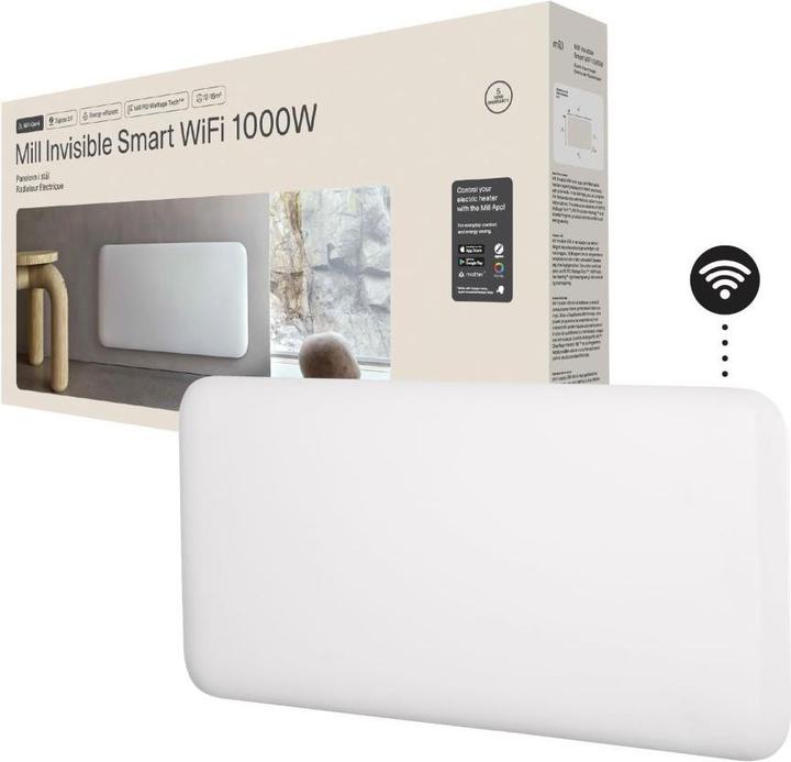 Produktbild Mill Invisible Smart WiFi PanelHeater 1000W (1000 W)