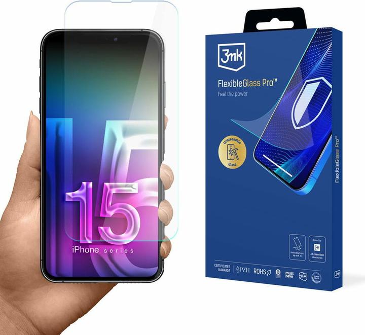3MK FlexibleGlass Pro (1 pièce(s), Apple iPhone 15 Plus)