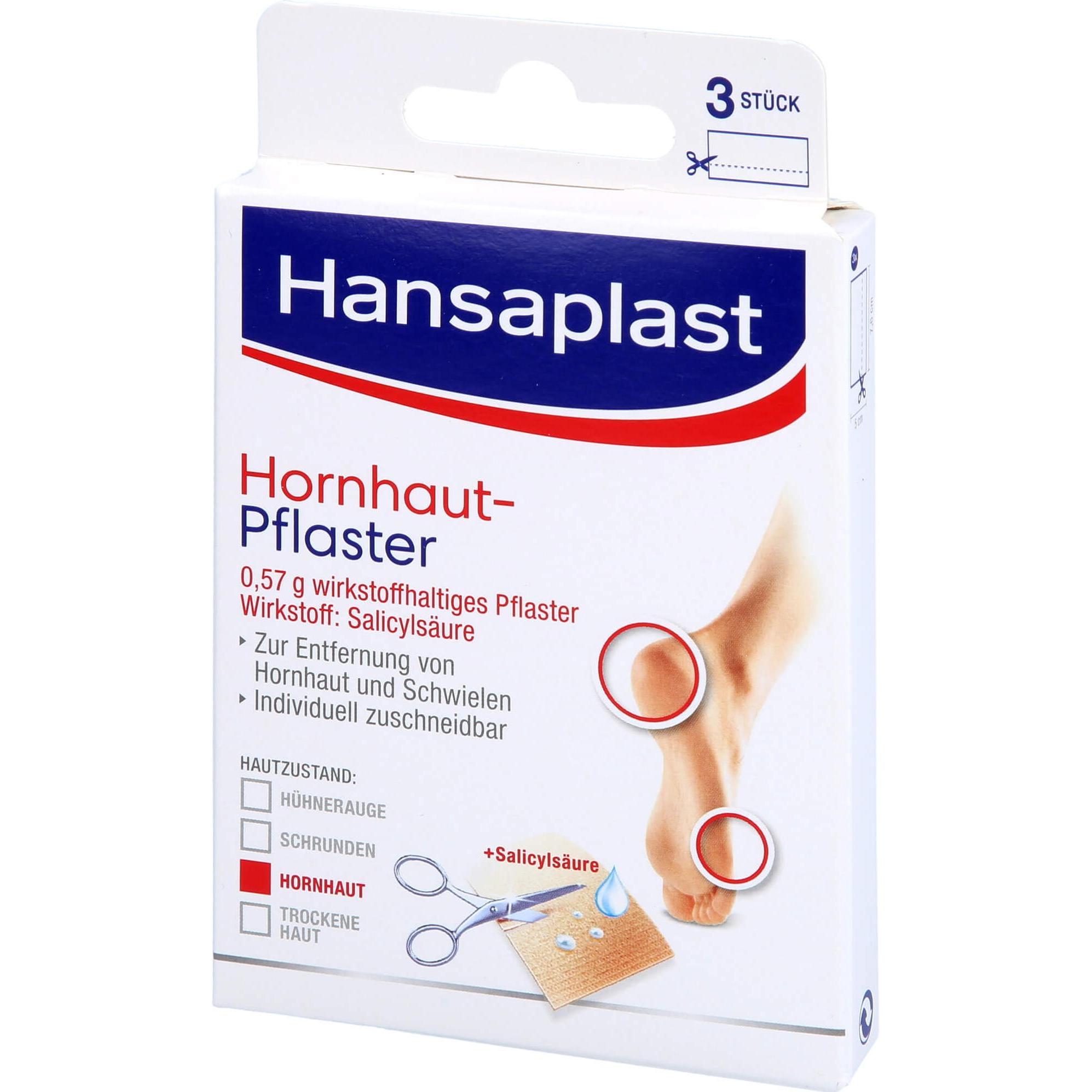 Thumbnail - Hansaplast, Pflaster, Hornhaut-Pflaster, 3 St. Pflaster (3 x)