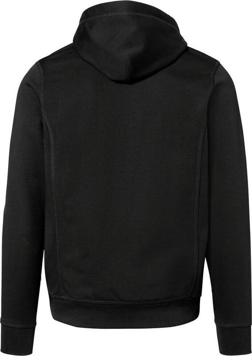 Actual product image Hakro Hooded Jacket Bonded black/silver, M (M)