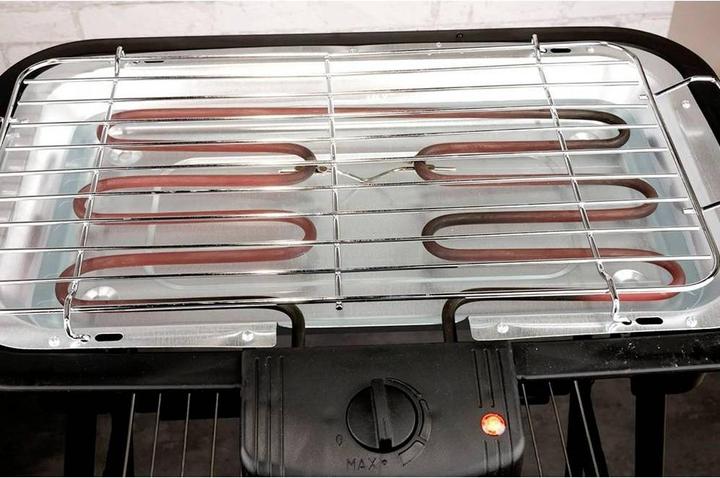 Produktbild Alpina Maschinen Elektro Tisch-Standgrill 2000W schwarz (2 kW)
