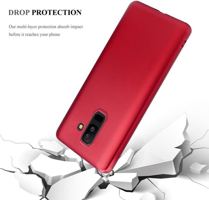 Produktbild Cadorabo TPU Matt Metallic Hülle (Samsung Galaxy A6+)