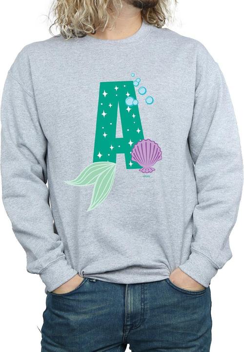 Image du produit Disney - Sweat ALPHABET A IS FOR ARIEL - Homme (XL)