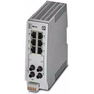 Phoenix Contact FL SWITCH 2206-2FX SM ST Managed Network Switch 6 porte 10 / 100 MBit/s (6 porte), Switch di rete