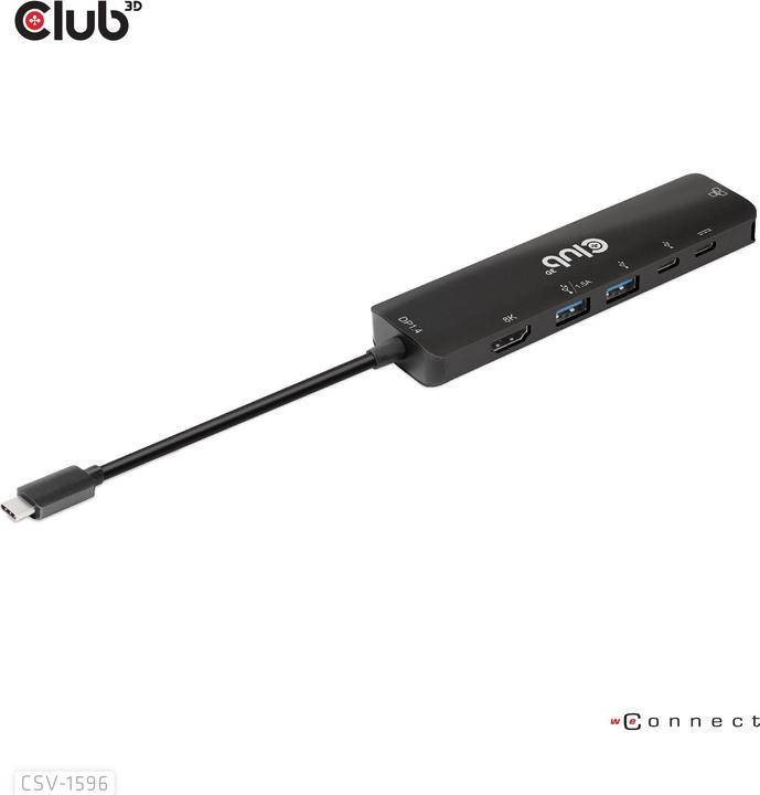 Actual product image Club 3D CSV-1596 (USB-C, 5 Ports)