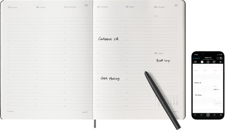 Produktbild Moleskine Smart Pro (19 x 25 cm, Harter Einband, Englisch)