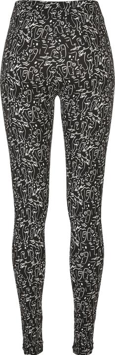 Actual product image Urban Classics Ladies Soft AOP Leggings (S)