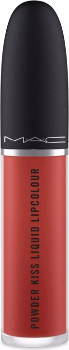 Actual product image MAC Cosmetics Powder Kiss Liquid Lipcolour (Devoted To Chili)