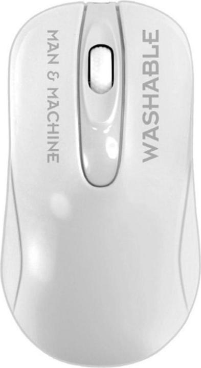 Produktbild Man & Machine Europe MAN&MACHINE Mouse C washable wirel. white,1000dpi,USB,2Tasten,DE (Kabellos)