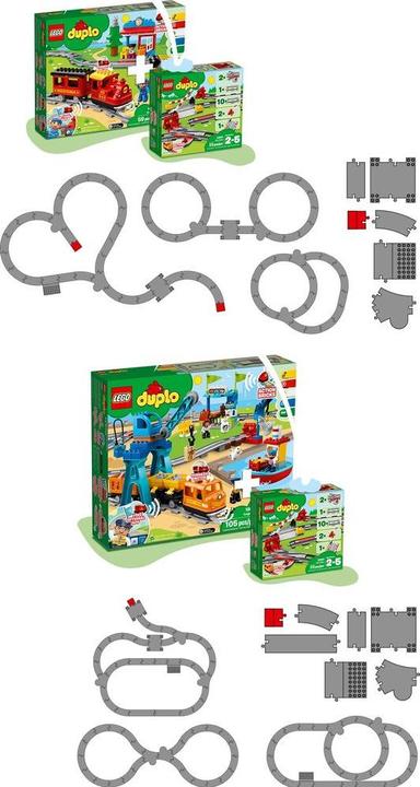 Actual product image LEGO Railway rails (10882)