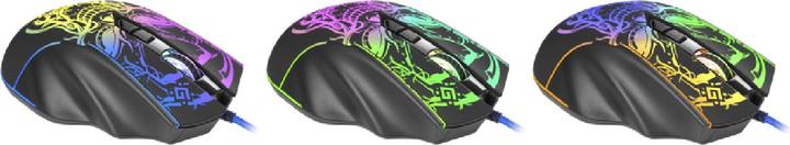 Produktbild Defender Gaming, kabelgebunden, optische Maus GM-928 BULLETSTORM 7200dpi 7P hintergrundbeleuchtet (Kabelgebunden)