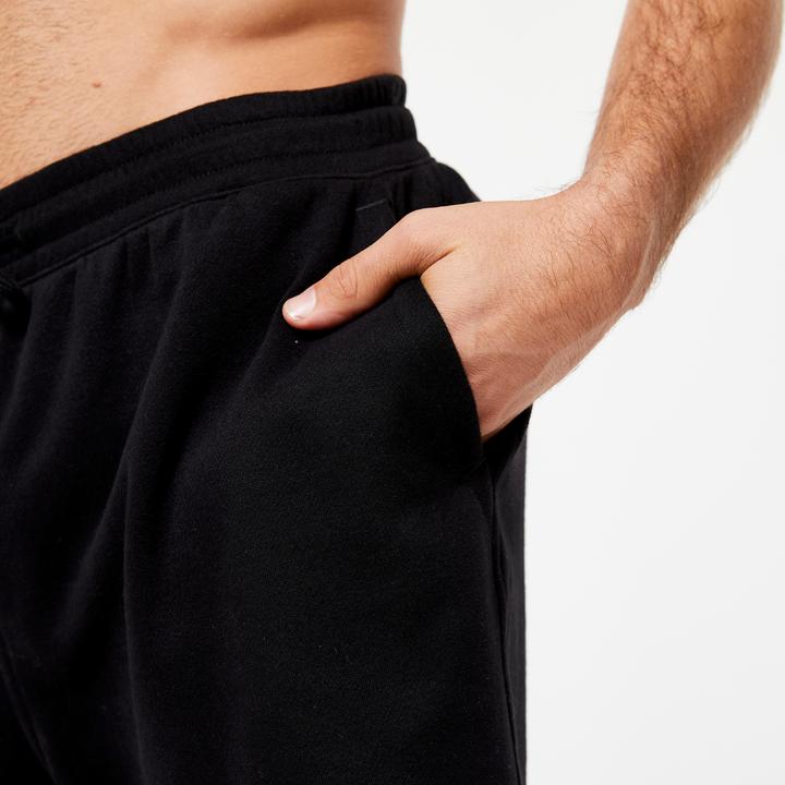 Actual product image Domyos Shorts men cotton - black (3XL)