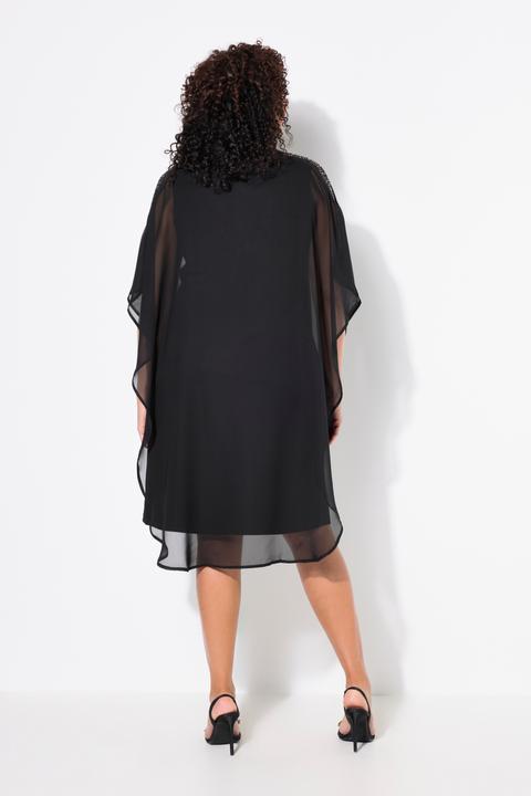 Actual product image Ulla Popken Chiffon Cape Dress (60)