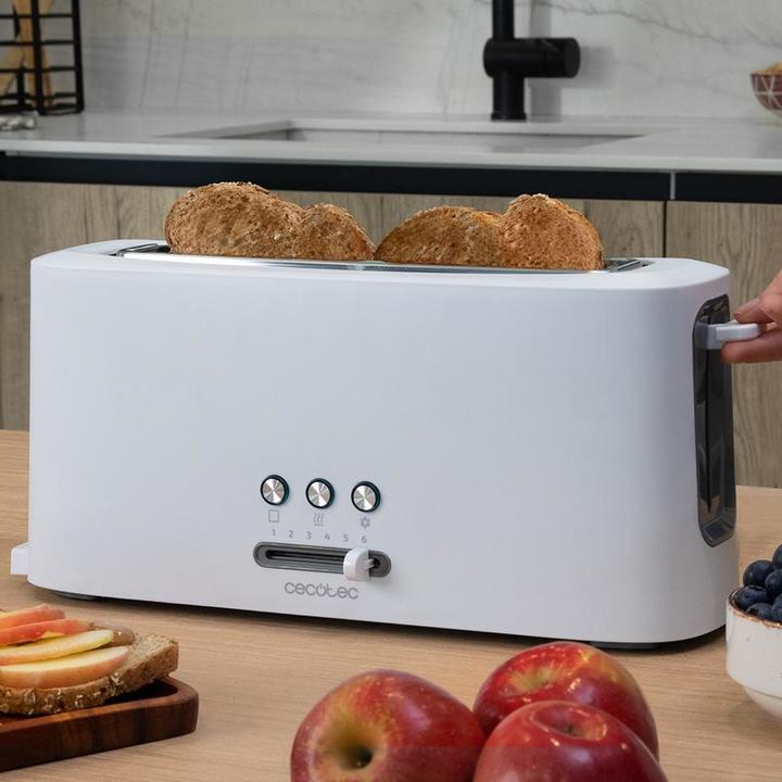 Produktbild Cecotec Tostador Vertical Toast And Taste 10000 Extra White