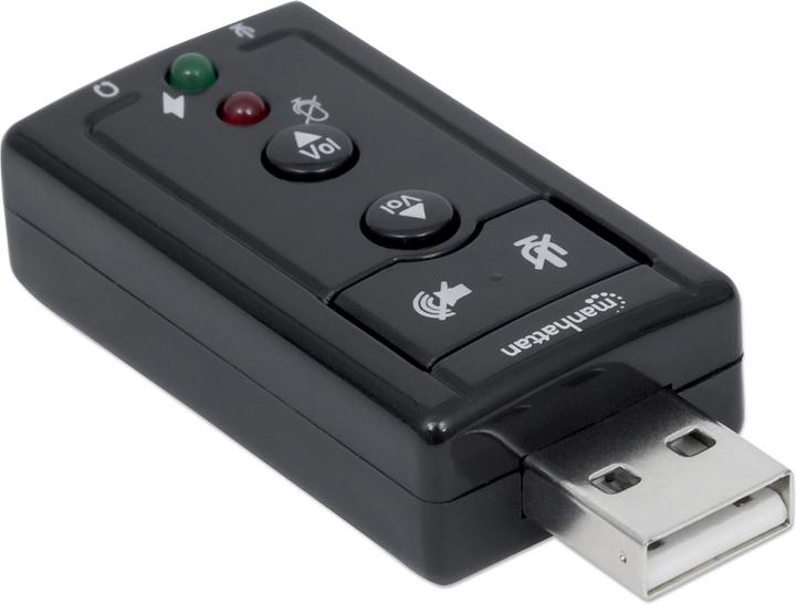 Immagine prodotto Manhattan Adattatore audio 3-D (USB 2.0)
